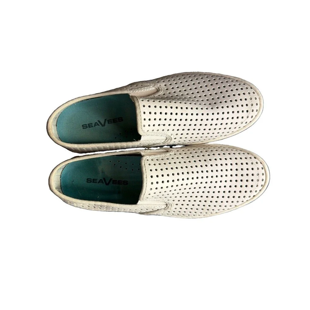 SeaVees Baja Slip On Portal Nubuck Leather Loafer Walking Men US 11/ EUR 44